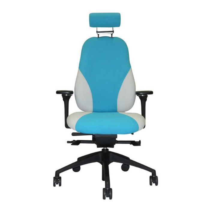 ZentoSmart Chair - with arms & headrest - front view