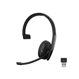 EPOS ADAPT 230 Bluetooth Mono Headset - front angle view, with microphone