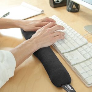ErgoBeads Keyboard Wrist Rest - lifestyle shot