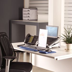 Office Suites™ Laptop Riser Plus - lifestyle shot