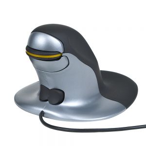 Penguin Ambidextrous Vertical Mouse (Small, Wired)