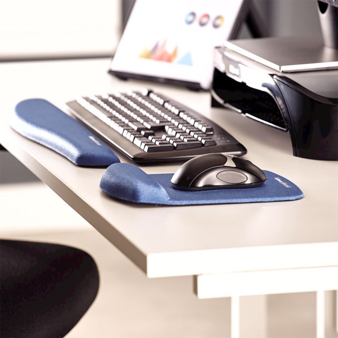 Typing Hand Support PlushTouch™ Keyboard Wrist Support from Posturite