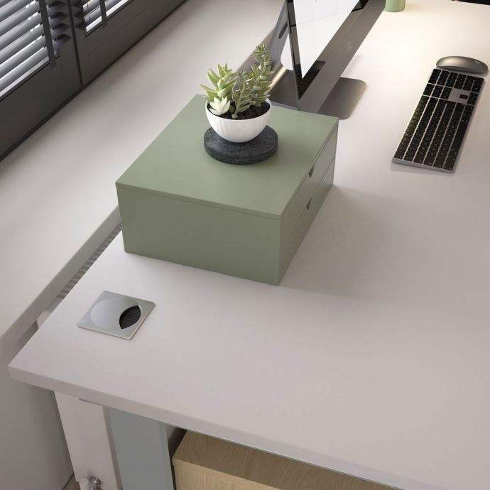 Alpha Fixed Height Desk from Posturite