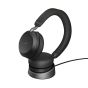 Jabra Evolve2 75 MS Stereo NC Binaural with Charging Stand (USB-C/Link 380) Headset