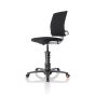 3Dee Active Office Chair - Black - front/side view