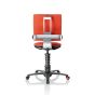 3Dee Active Office Chair - Coral - back view