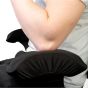Betteron Chair Arm Pads - shown 'in use'