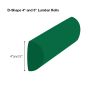 Posturite Lumbar Roll - showing 4" & 5" measurements