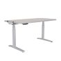 Levado™ Sit-Stand Desk - grey