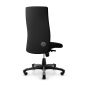 HÅG Tribute Chair - black, back angle view, without armrests