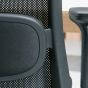 HAG SoFi 7500 Black Frame Mesh High Back Task Chair - close up view