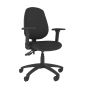 Homeworker Ergonomic Office Chair - front angle view, with armrests