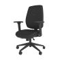 Homeworker Plus High Back Ergonomic Office Chair - front angle view, with armrests