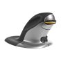 Penguin Ambidextrous Vertical Mouse - side angle view