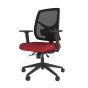 Positiv Me 500 Task Chair (mesh back) - red - front angle view