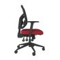 Positiv Me 500 Task Chair (mesh back) - red - side view