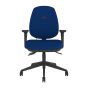 Positiv R600 Ind Task Chair (medium back) - navy - front view