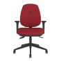 Positiv R600 Ind Task Chair (medium back) - red - front view