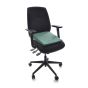 Posturite 11 Degree Wedge - shown on an ergonomic chair