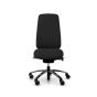 RH New Logic 220 High Back Ergonomic Office Chair - front view, without armrests