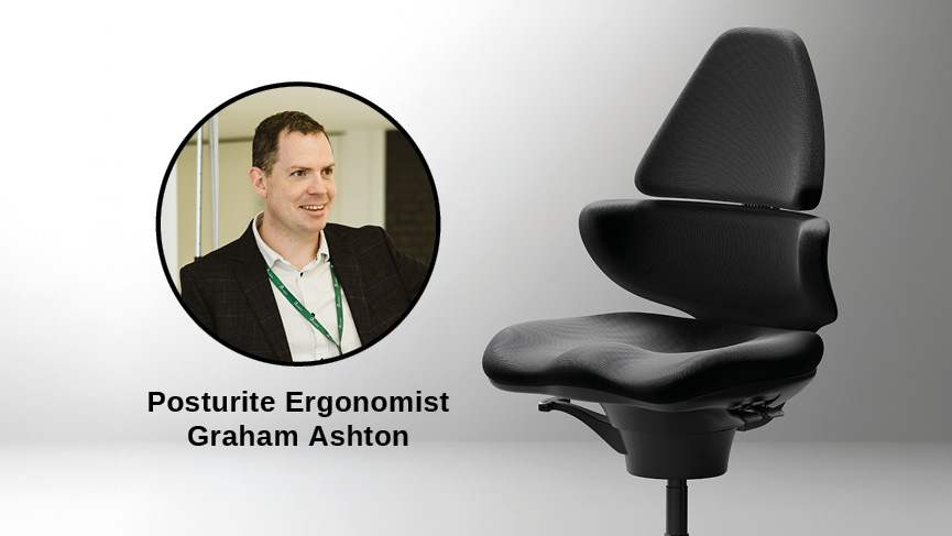 Bold, innovative new ergonomic chair design for active sitting | Posturite
