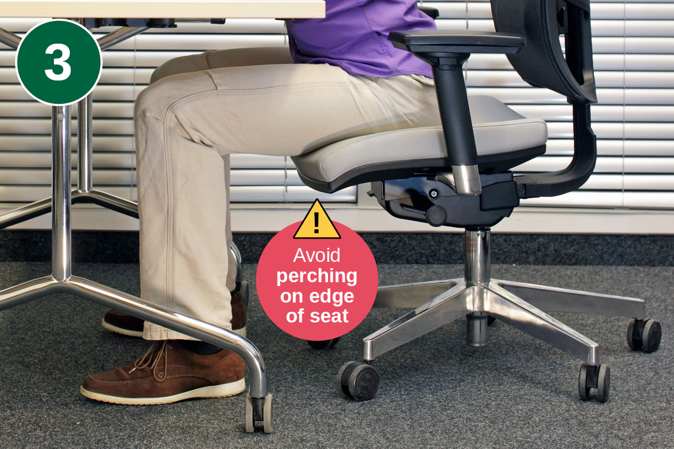 Back Pew Problem Avoid the top 3 posture mistakes people make at their desks
