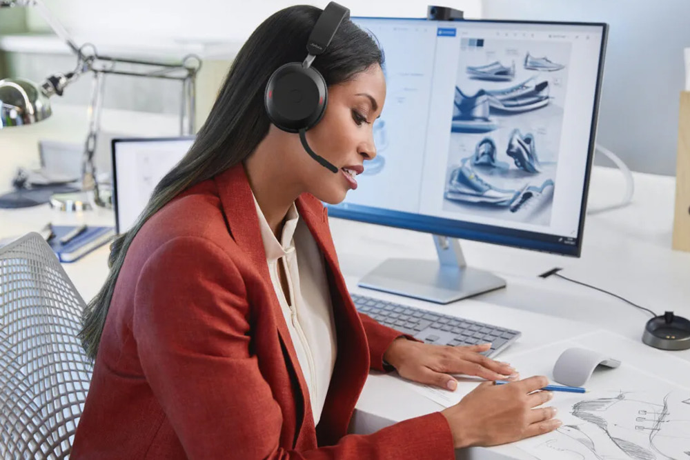 Click here to shop our Jabra Evolve2 75 Headset
