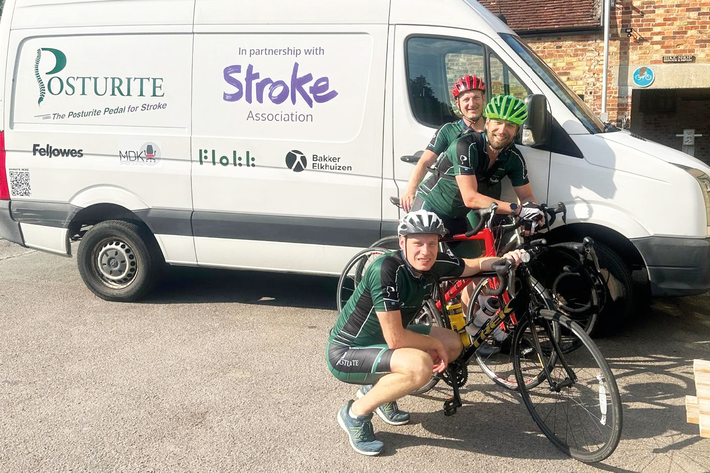 The Posturite Pedal for Stroke raised over £10,000