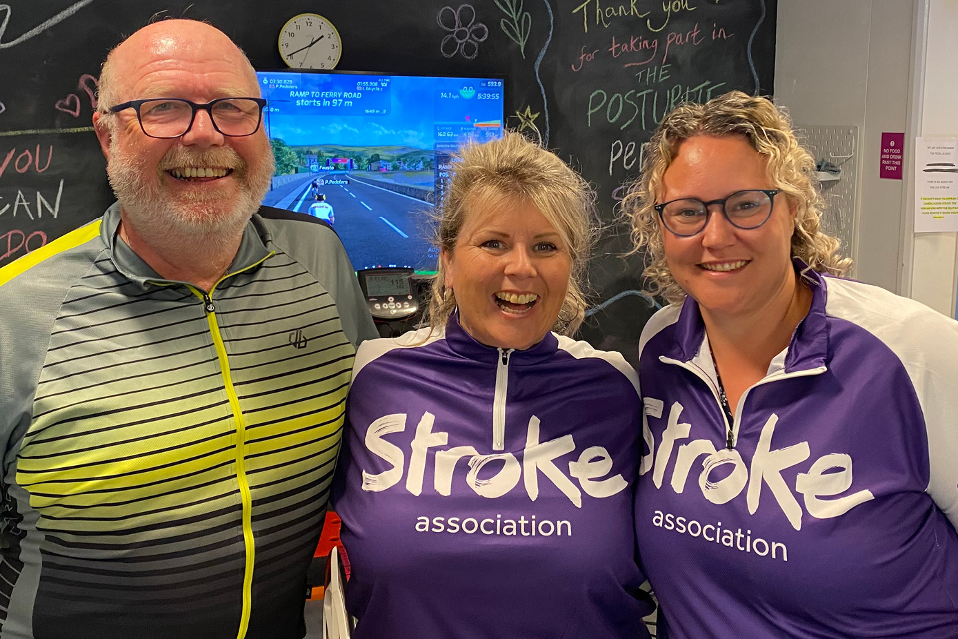 Posturite employees support the corporate partnership with the Stroke Association
