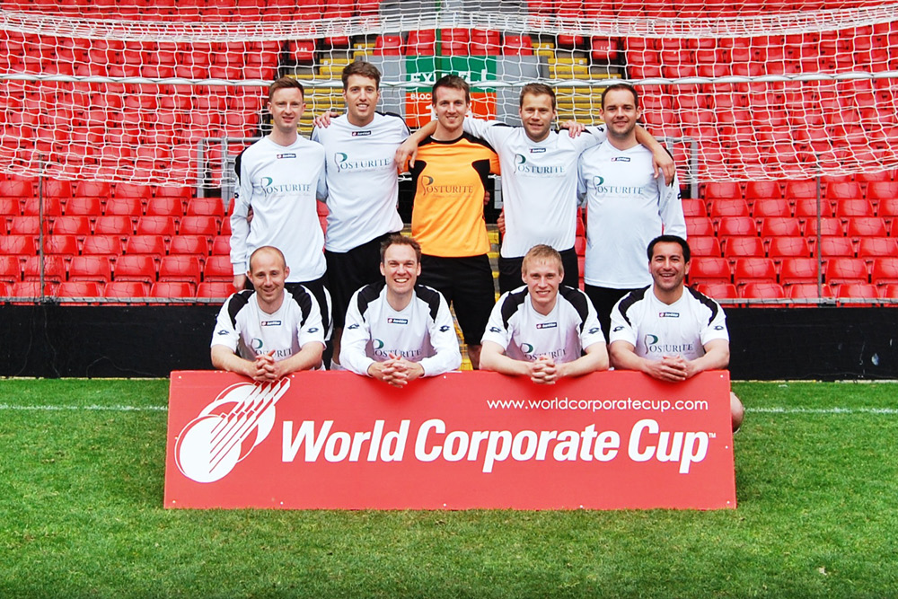 Posturite winners of football 2012 World Corporate Cup 