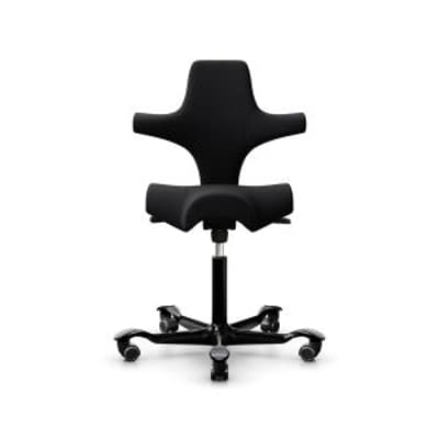 HÅG Capisco Puls 8020 Black Office Chair - front view