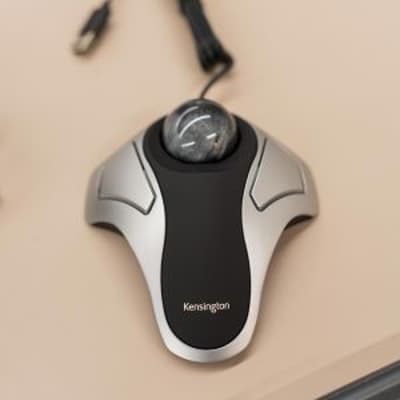 Kensington Orbit® Optical Trackball Mouse - top angle view