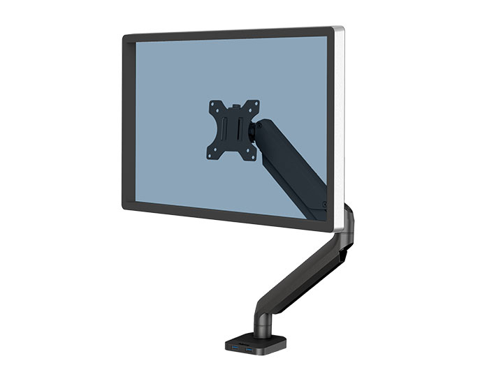 Single monitor arm icon