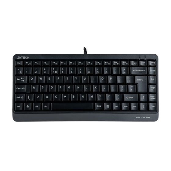 A4TECH FK11 Compact Mini Keyboard - birdseye view