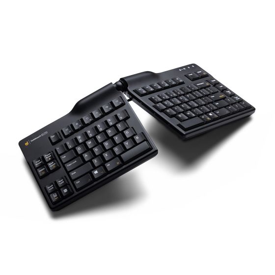 Goldtouch Elite Comfort Keyboard - front angle (tent and splay position)