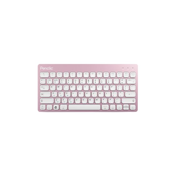Penclic Mini Keyboard KB3 Bluetooth Pretty Pink - birdseye view