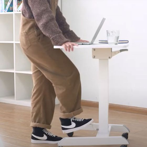 Portable Height Adjustable Desk - lifestyle shot