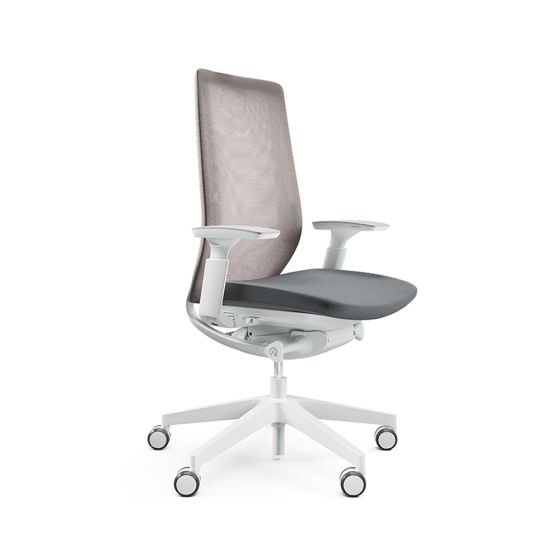 Profim Accis Pro 150SFL Grey Office Chair - front angle view