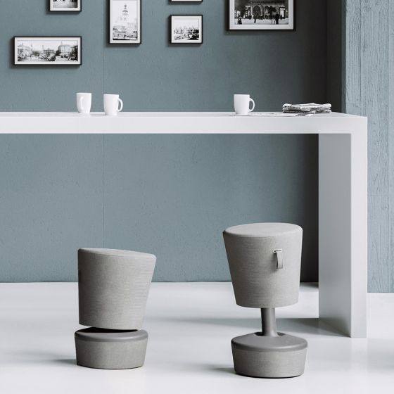 Profim Mickey Pouffe - lifestyle shot, shown in home environment