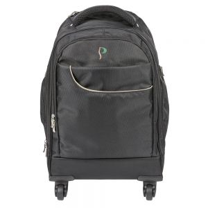 Posturite Executive 4 Wheel Trolley Backpack - front view