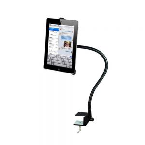 BESTEK Clamp Mount iPad Stand - front angle view