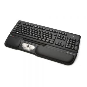Contour RollerMouse Pro3 - angle view with keyboard