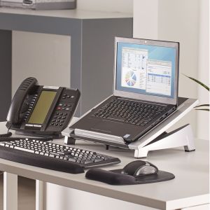 Office Suites™ Laptop Riser - side view