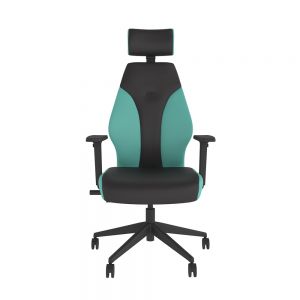 PlayaOne Black/Spearmint Gaming Chair