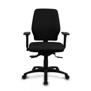 Positiv Me 100 Medium Back (w/ 4D armrests/lumbar support) - Black