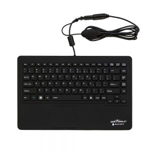 Seal Touch Silicone All-in-One Keyboard with Touch Pad - front view