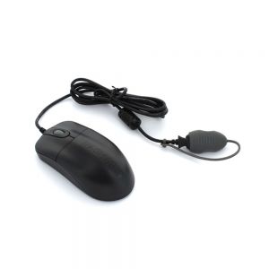 Silver Storm Black Medical Grade Scroll Mouse