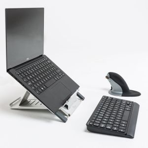 Slim Cool Laptop Stand open