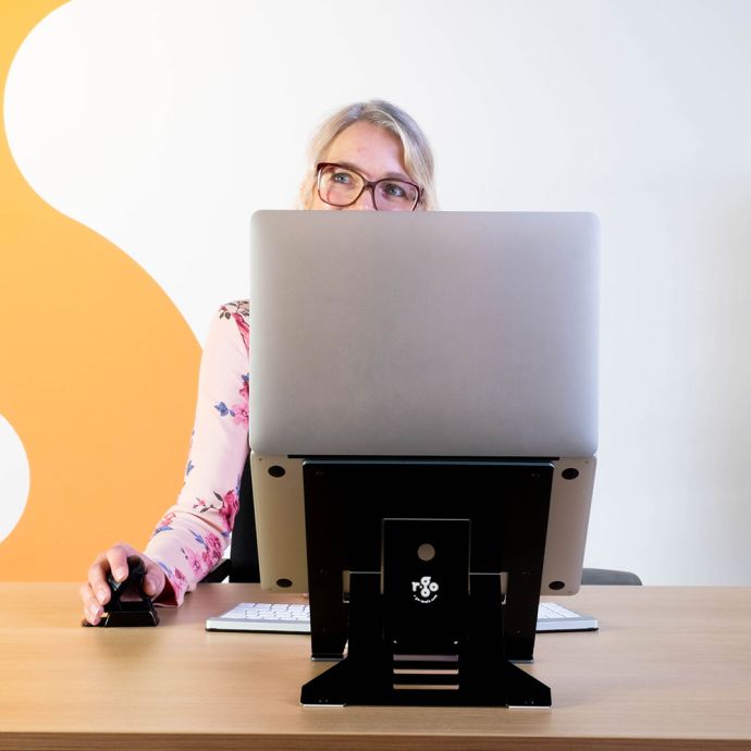 R-Go Riser Document Laptop Stand - lifestyle shot