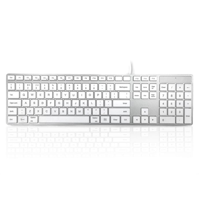 Accuratus 301 Mac Keyboard - birdseye view